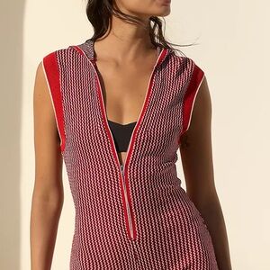 FP Sleeveless Knit Micro Romper